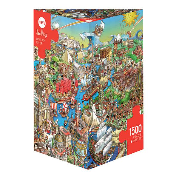 History River 1500 Piece Jigsaw Puzzle Heye - for just $39.99! 