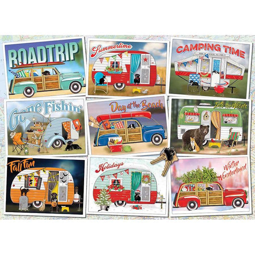 Hitting the Road 1000 Piece Jigsaw Puzzle Cobble Hill - for just $19.99! 