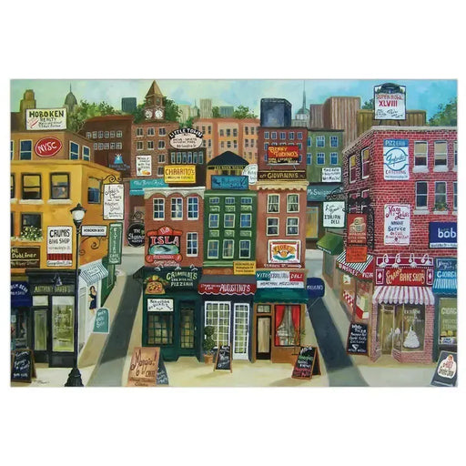 Hoboken Medley 1000 Piece Soft Touch Jigsaw Puzzle Crown Point - for just $19.99! 