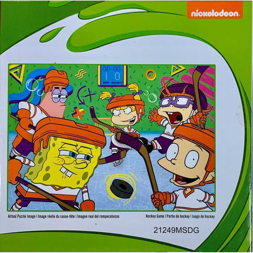 Hockey Game Nick '90s 300 Piece Jigsaw Puzzle Sure Lox - for just $14.99! 