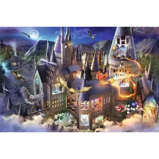 Hogwarts Castle Cutaway 3000 Piece Jigsaw Puzzle Ravensburger - for just $59.99! 