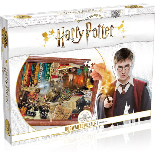 Hogwarts Harry Potter 1000 Piece Jigsaw Puzzle Top Trumps - for just $19.99! 