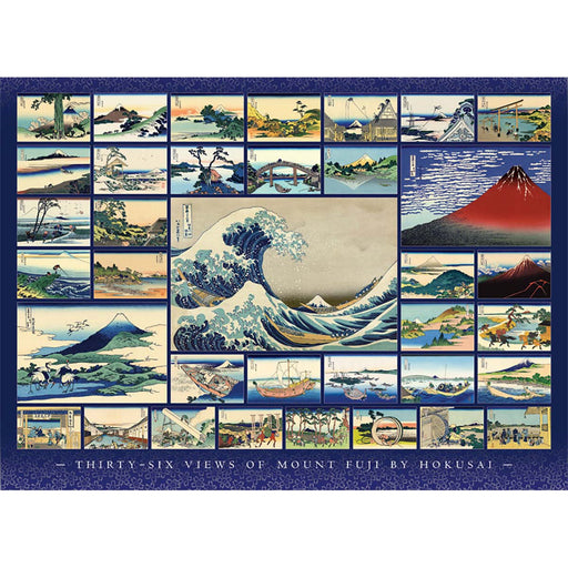 Hokusai 1000 Piece Jigsaw Puzzle Cobble Hill - for just $19.99! 