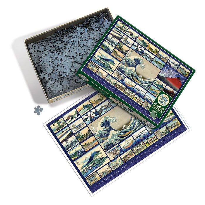 Hokusai 1000 Piece Jigsaw Puzzle Cobble Hill - for just $19.99! 