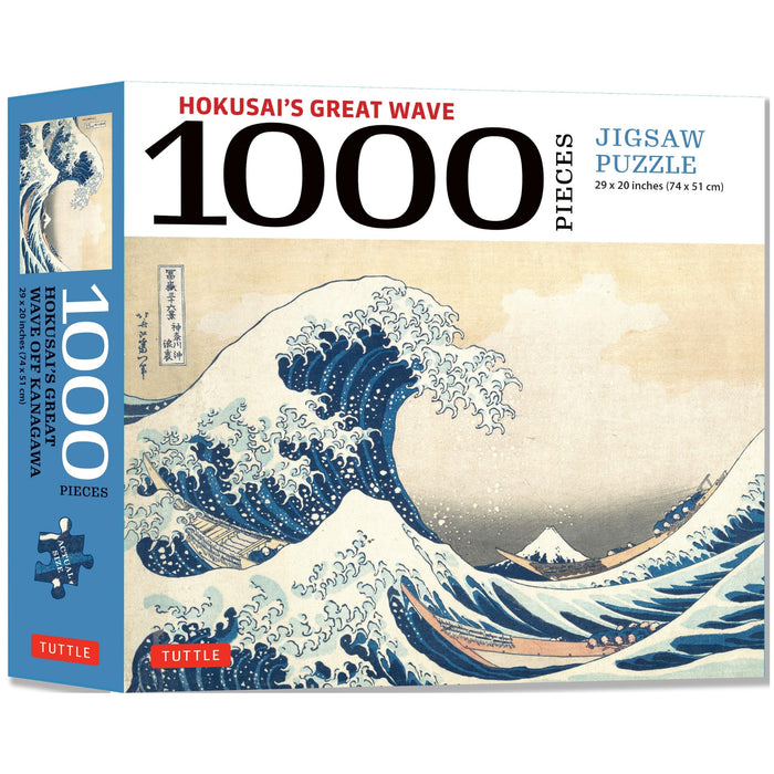 Hokusai's Great Wave 1000 Piece Jigsaw Puzzle Tuttle - for just $19.99! 