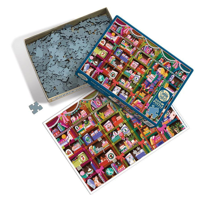 Holiday Browsing 500 Piece Jigsaw Puzzle Cobble Hill - for just $17.99! 