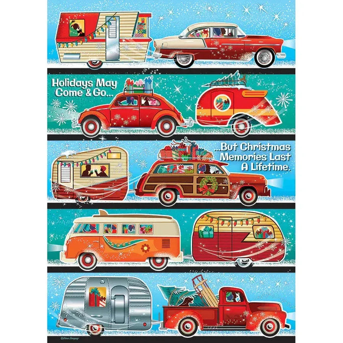 Holiday Hustle 1000 Piece Jigsaw Puzzle Cobble Hill - for just $19.99! 