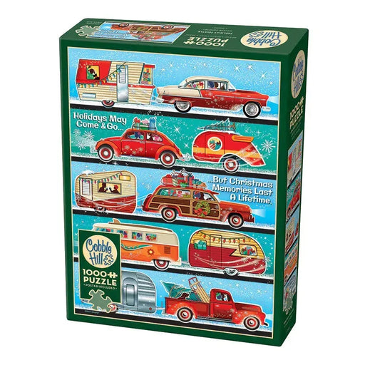 Holiday Hustle 1000 Piece Jigsaw Puzzle Cobble Hill - for just $20.99! 