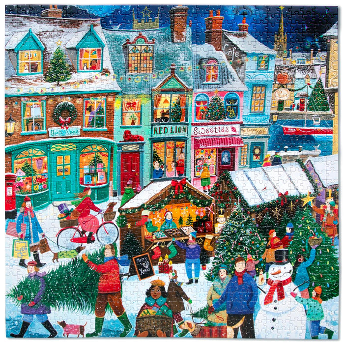 Holiday Market by the Sea 1000 Piece Jigsaw Puzzle eeBoo - for just $26.99! 