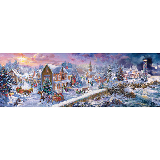 Holiday at the Seaside 1000 Piece Panoramic Jigsaw Puzzle Eurographics - for just $19.99! 