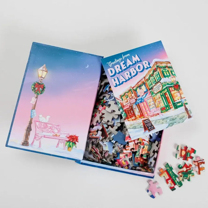 Holidays on Main Street "Dream Harbor Series" 250 Piece Jigsaw Puzzle KOT - for just $17.99! 