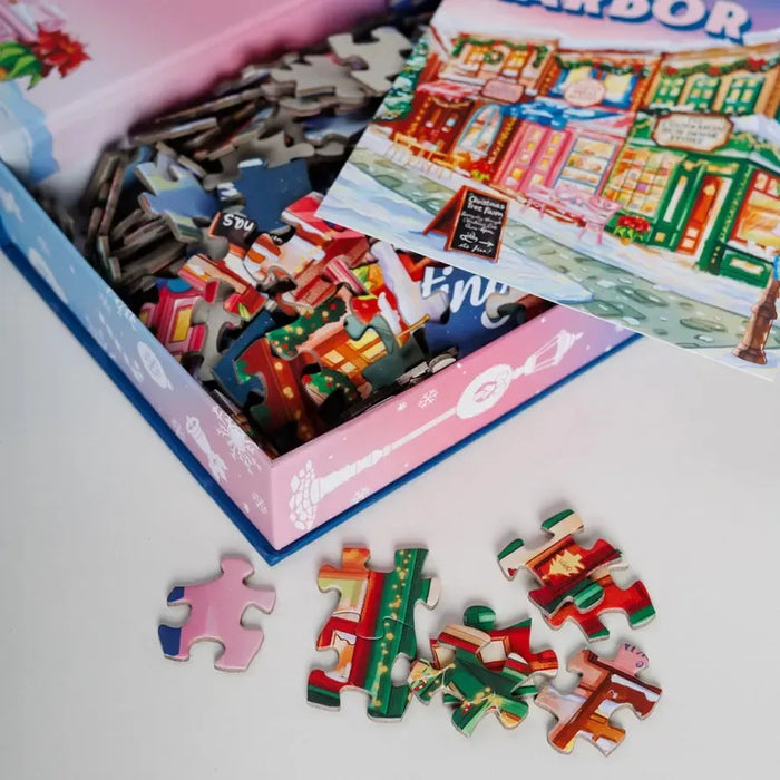 Holidays on Main Street "Dream Harbor Series" 250 Piece Jigsaw Puzzle KOT - for just $17.99! 