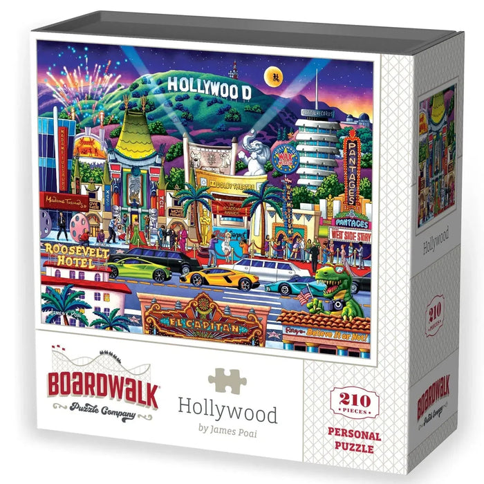 Hollywood 210 Piece Jigsaw Puzzle Boardwalk - for just $11.99! 