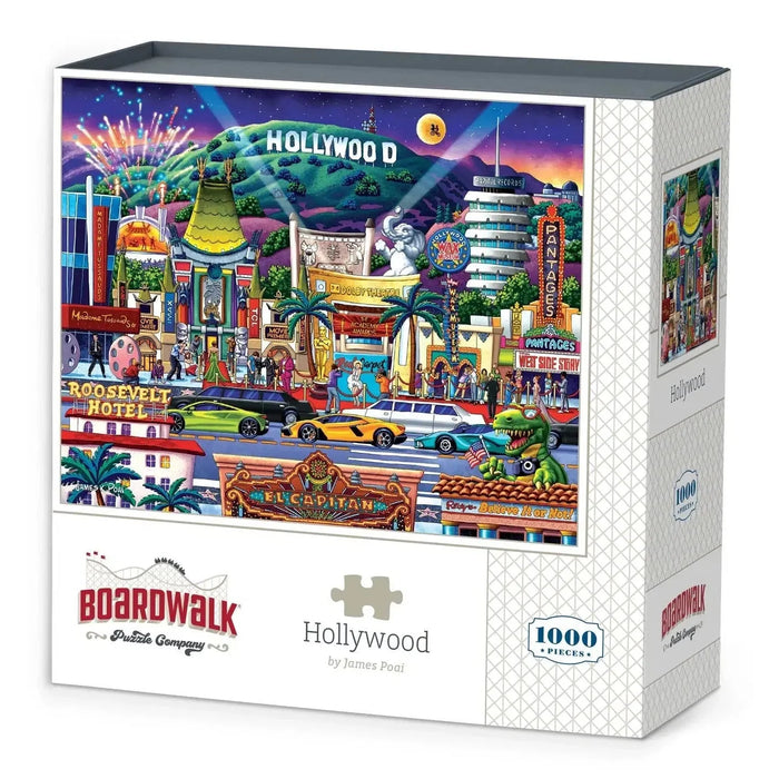 Hollywood Blvd 1000 Piece Jigsaw Puzzle Boardwalk - for just $23.99! 