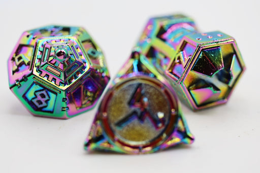 Dice 51: Holographic Projection - Metal RPG Dice Set - for just $44.99! 