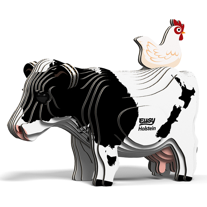 Holstein 3D Cardboard Model Kit Eugy - for just $11.99! 