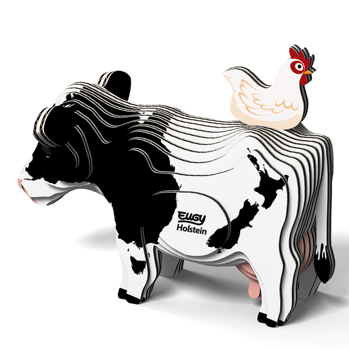 Holstein 3D Cardboard Model Kit Eugy - for just $11.99! 