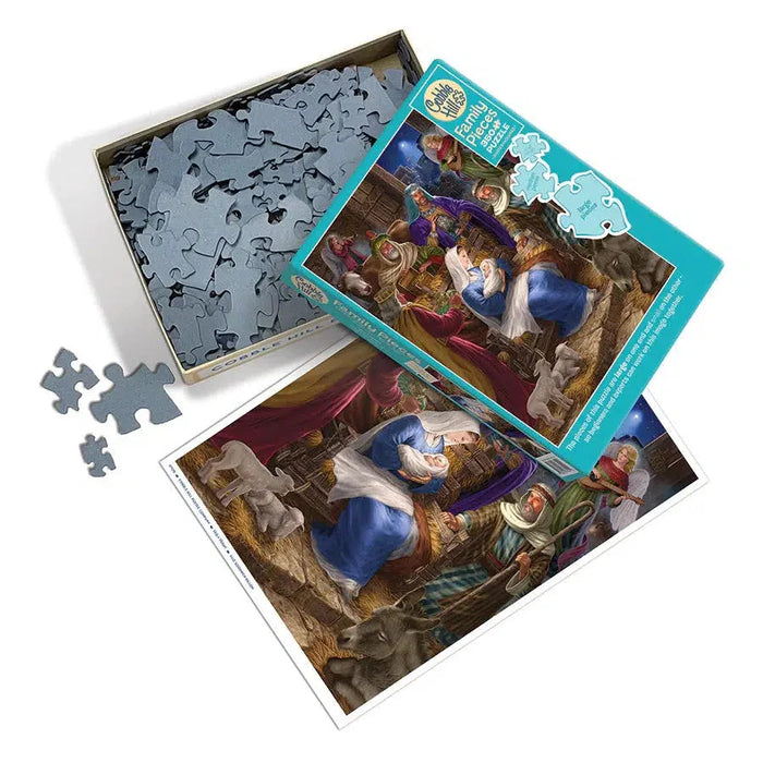 Holy Night 350 Piece Family Jigsaw Puzzle Cobble Hill - for just $17.99! 