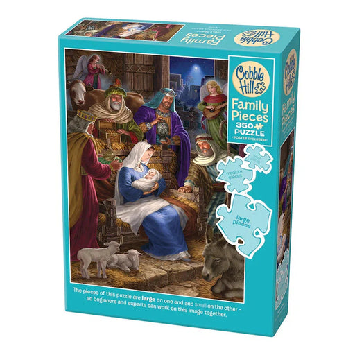 Holy Night 350 Piece Family Jigsaw Puzzle Cobble Hill - for just $17.99! 