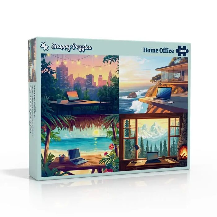 Home Office 1000 Piece Jigsaw Puzzle Snappy - for just $34.99! 