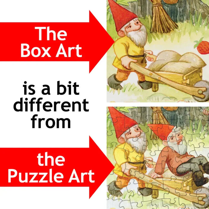 Home Sweet Gnome "Something's Amiss!" 1000 Piece Jigsaw Puzzle PuzzleTwist - for just $25.99! 