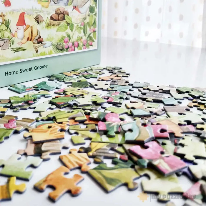 Home Sweet Gnome "Something's Amiss!" 1000 Piece Jigsaw Puzzle PuzzleTwist - for just $25.99! 
