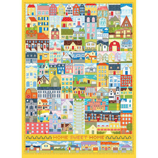Home Sweet Home 1000 Piece Jigsaw Puzzle Cobble Hill - for just $19.99! 