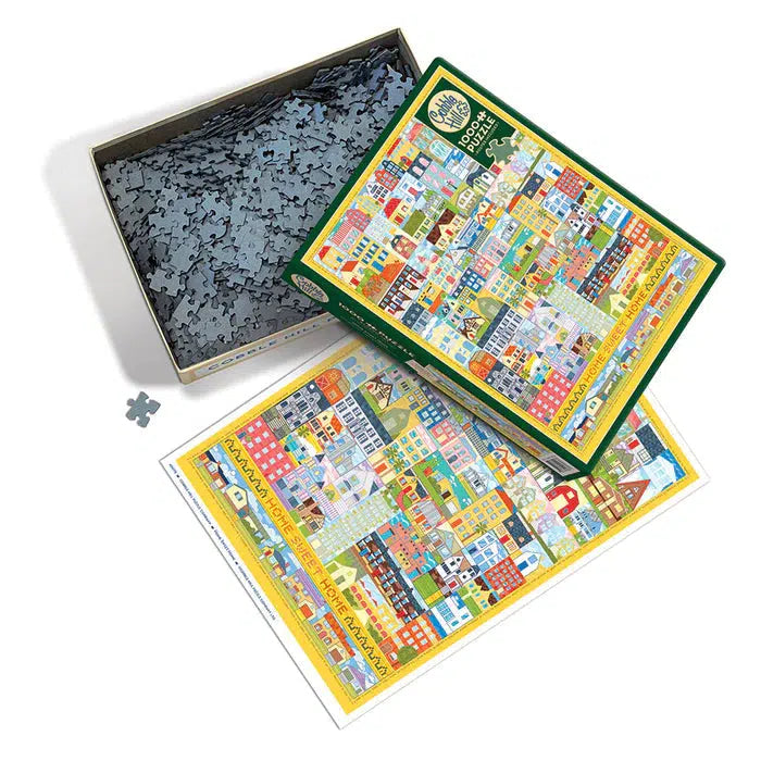 Home Sweet Home 1000 Piece Jigsaw Puzzle Cobble Hill - for just $19.99! 