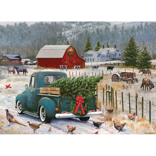 Home for Christmas 1000 Piece Jigsaw Puzzle Cobble Hill - for just $19.99! 
