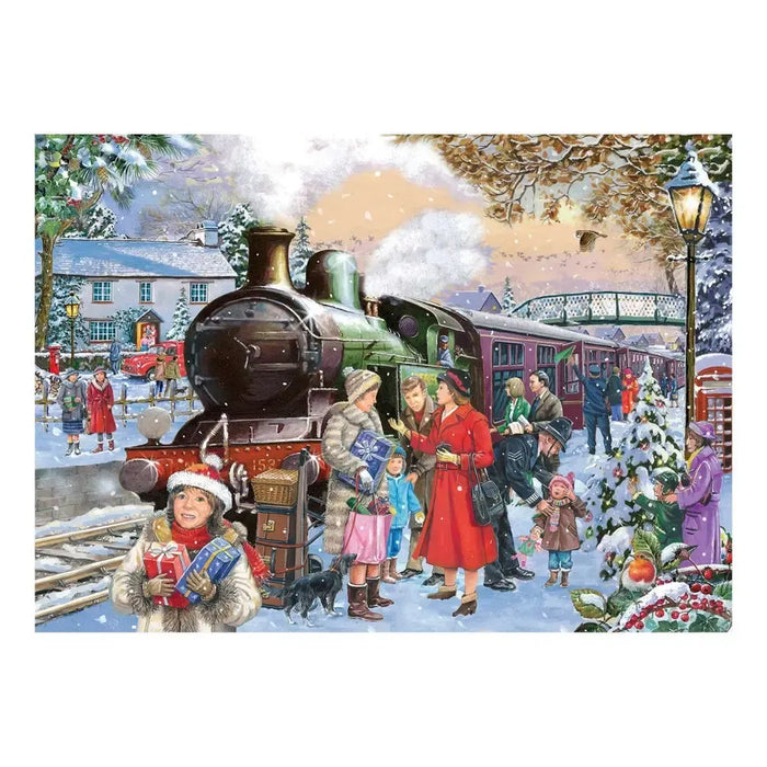 Home for Christmas 500 Big Piece Jigsaw Puzzle HOP - for just $24.99! 