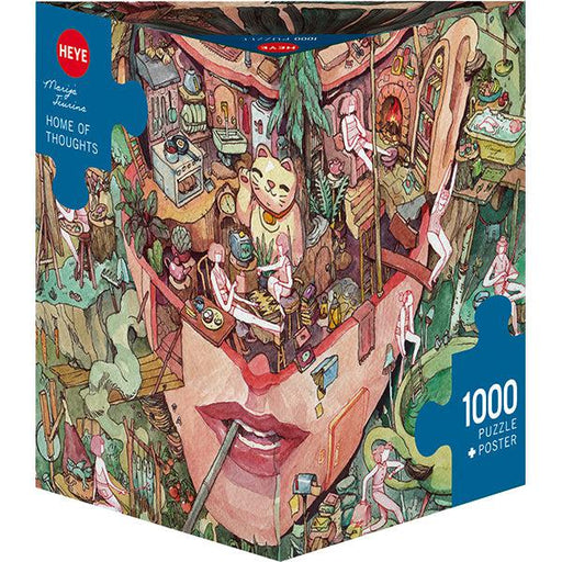 Home of Thoughts 1000 Piece Jigsaw Puzzle Heye - for just $29.99! 