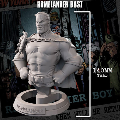 The Boys: This is Going to Hurt - Homelander Bust - for just $24.99! 