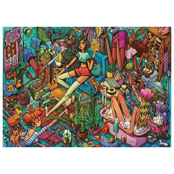 Homely Housemates 1000 Piece Jigsaw Puzzle Heye - for just $29.99! 