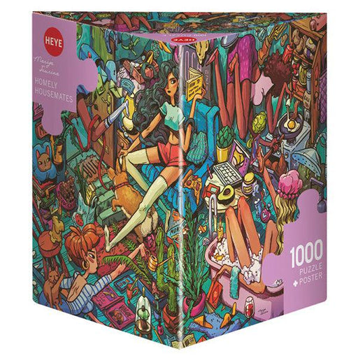 Homely Housemates 1000 Piece Jigsaw Puzzle Heye - for just $29.99! 
