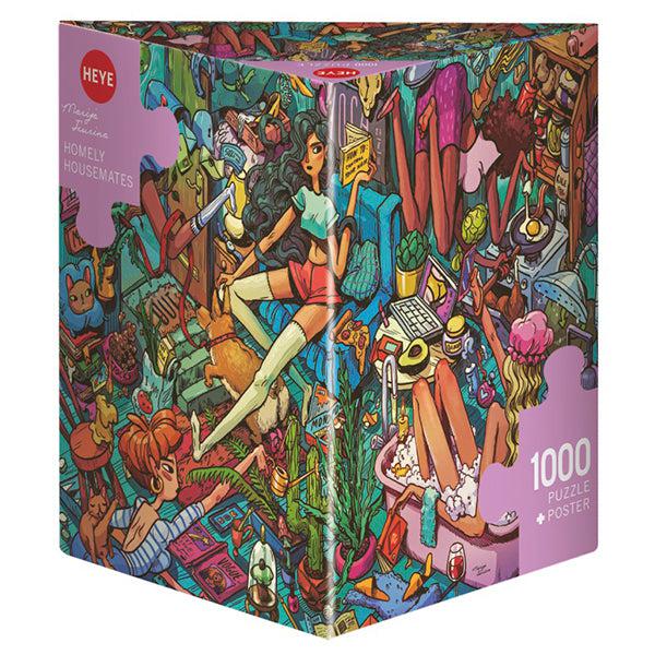 Homely Housemates 1000 Piece Jigsaw Puzzle Heye - for just $29.99! 
