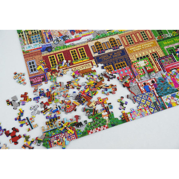 Hometown 500 Piece Jigsaw Puzzle Springbok - for just $17.99! 