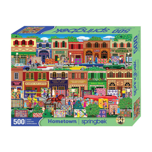 Hometown 500 Piece Jigsaw Puzzle Springbok - for just $17.99! 