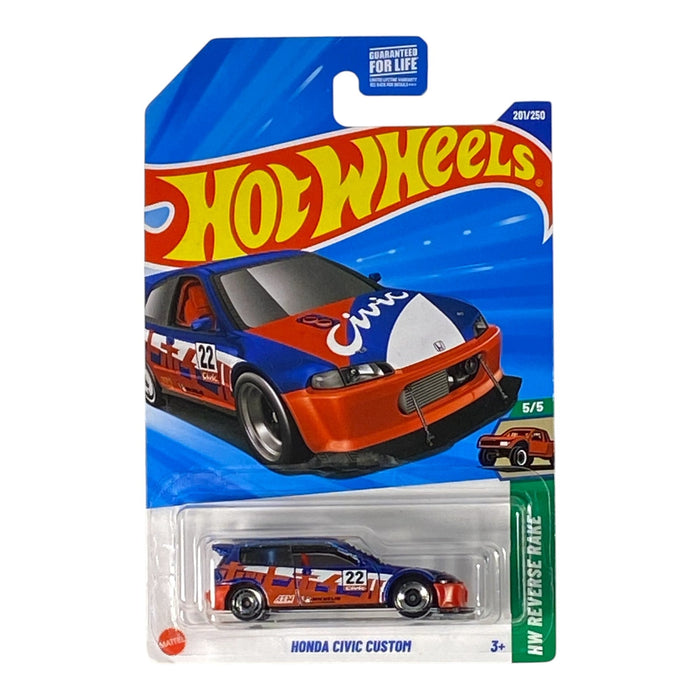 Hot Wheels Honda Civic Custom - HW Reverse Rake Series 5/5 - for just $1.79! 