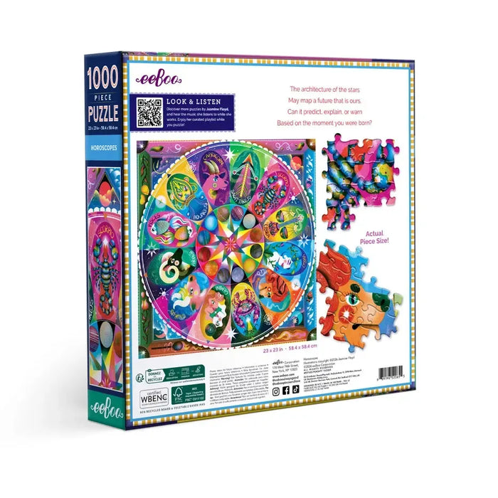 Horoscopes 1000 Piece Jigsaw Puzzle eeBoo - for just $26.99! 