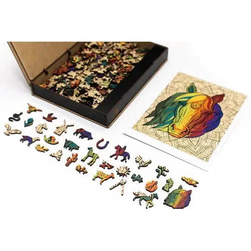 Horse 250 Piece Wooden Jigsaw Puzzle Geek Toys - for just $99.99! 