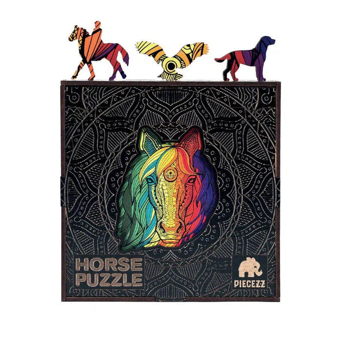 Horse 70 Piece Wooden Jigsaw Puzzle Geek Toys - for just $49.99! 