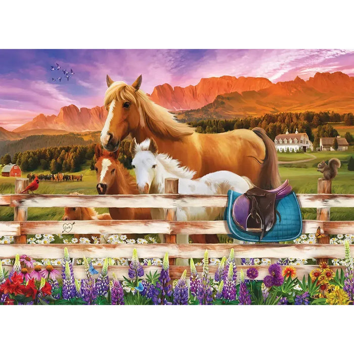 Horse & Foal 1000 Piece Jigsaw Puzzle Eurographics - for just $21.99! 