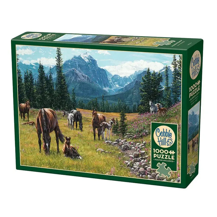 Horse Meadow 1000 Piece Jigsaw Puzzle Cobble Hill - for just $19.99! 