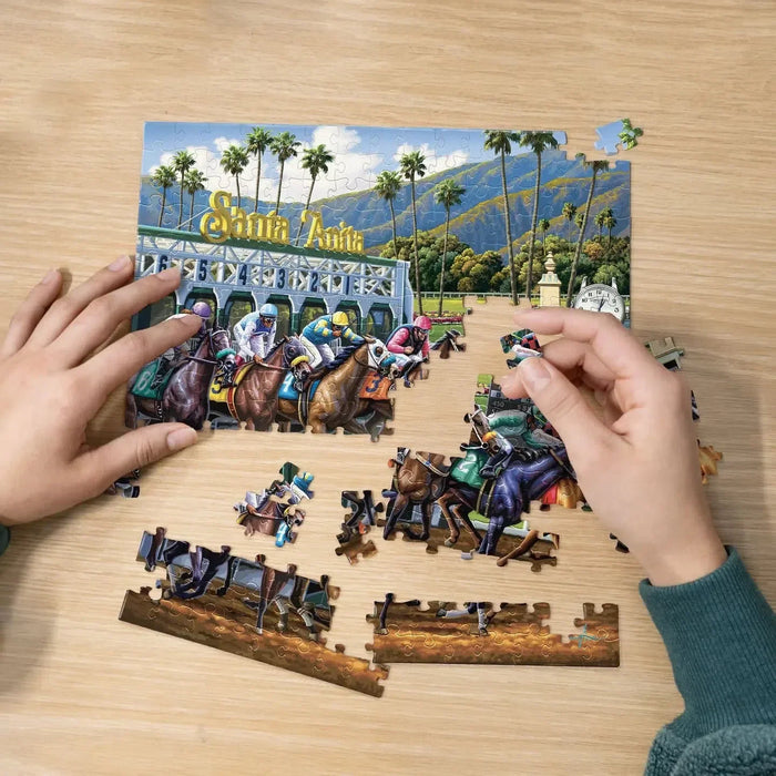 Horse Race 210 Piece Jigsaw Puzzle Boardwalk - for just $11.99! 