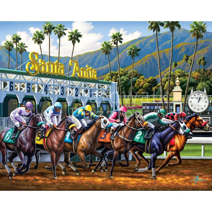 Horse Race 500 Piece Jigsaw Puzzle Boardwalk - for just $21.99! 