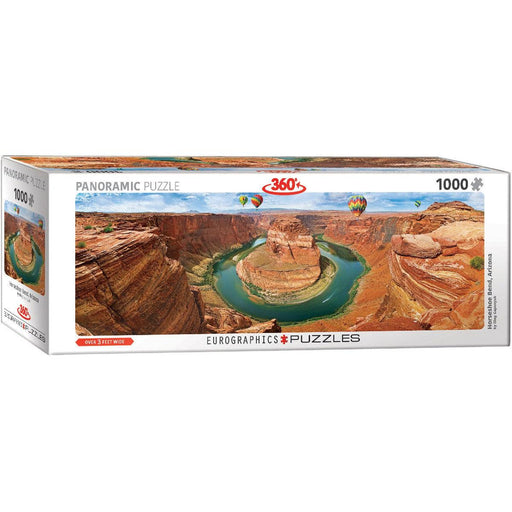 Horseshoe Bend, Arizona 1000 Piece Panoramic Jigsaw Puzzle Eurographics - for just $19.99! 