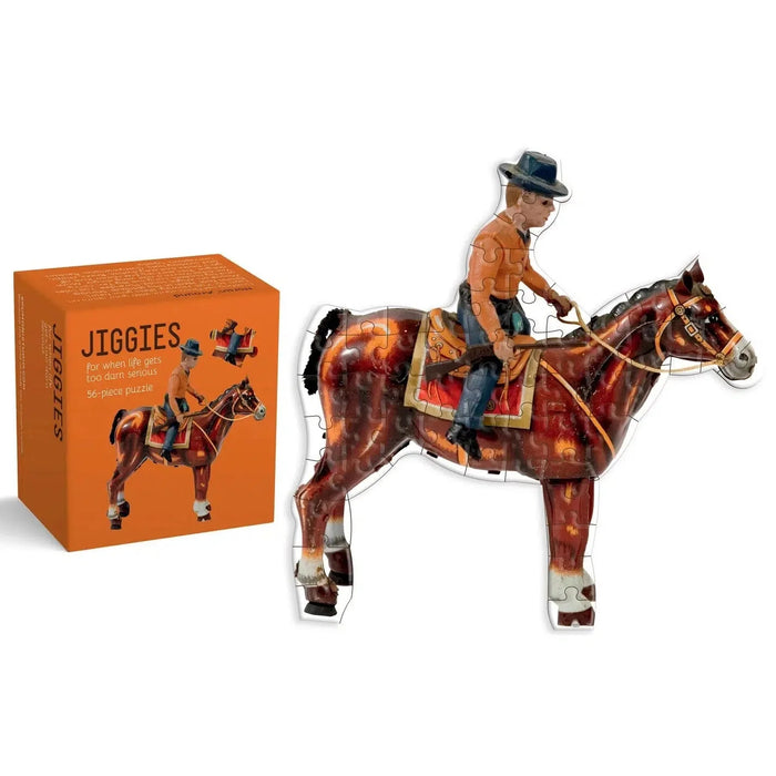 Horsin' Around 56 Piece Mini Jigsaw Puzzle Gibbs Smith - for just $12.99! 