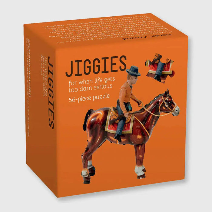 Horsin' Around 56 Piece Mini Jigsaw Puzzle Gibbs Smith - for just $12.99! 