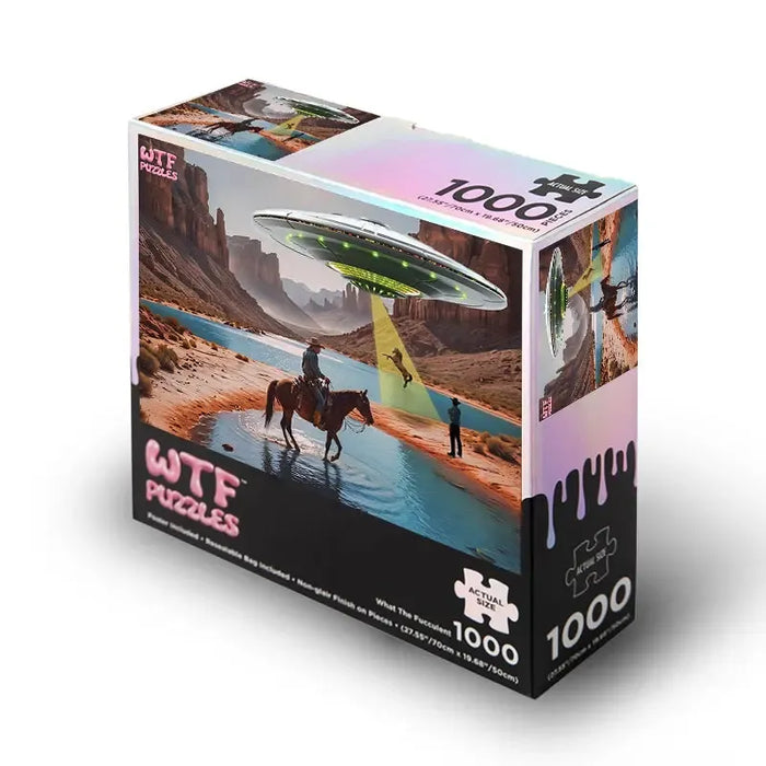 Horsing Around 1000 Piece Jigsaw Puzzle WTF - for just $24.99! 