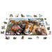Horsing Around 300 Piece Wood Jigsaw Puzzle Wooden City - for just $24.99! 